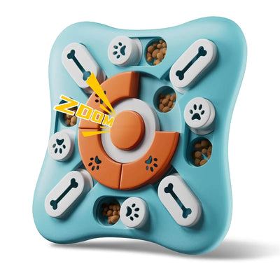 IQ Training Dog Treat Puzzle Toys for Interactive & Mental Stimulating,Fun Slow Feeder,Large Medium Small Dogs Enrichment Toys